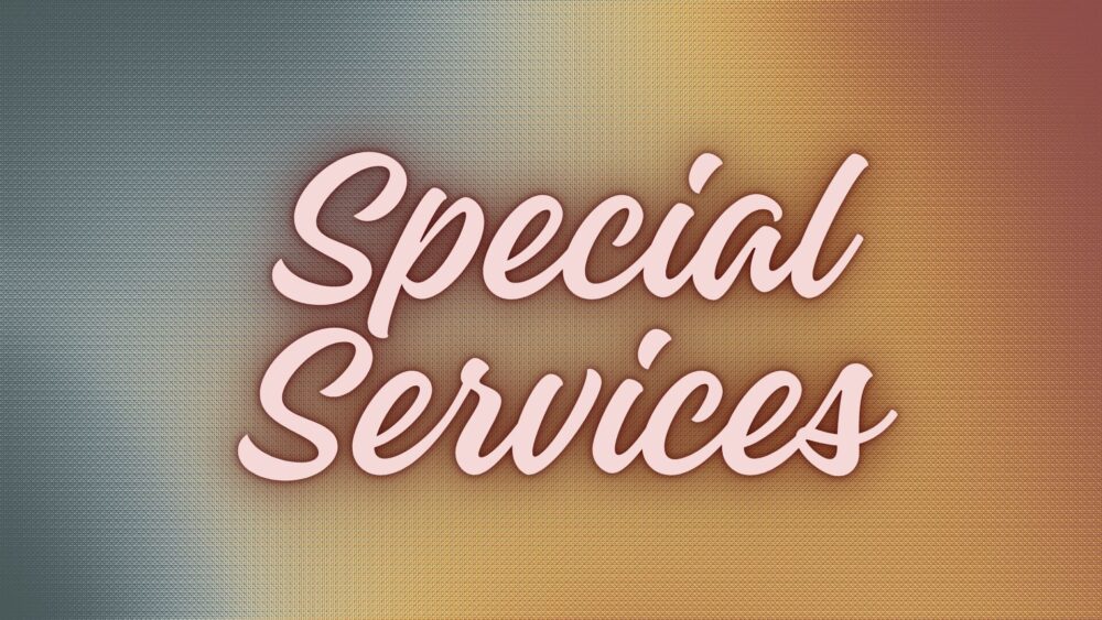 Special Services